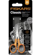 Fiskars Classic kézműves és varróolló, 10 cm - 25 év garanciával