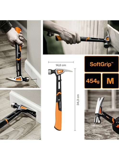 Fiskars IsoCore™ általános kalapács M (1020213)