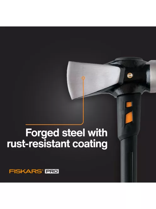 Fiskars PRO IsoCore™ építőipari fejsze, XXL, 3,5 kg (1020220)