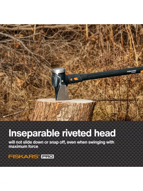 Fiskars PRO IsoCore™ építőipari fejsze, XXL, 3,5 kg (1020220)