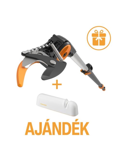 Fiskars PowerGearX™ teleszkópos magassági ágvágó UPX86 - 25 év garanciával + AJÁNDÉK KÉSÉLEZŐ