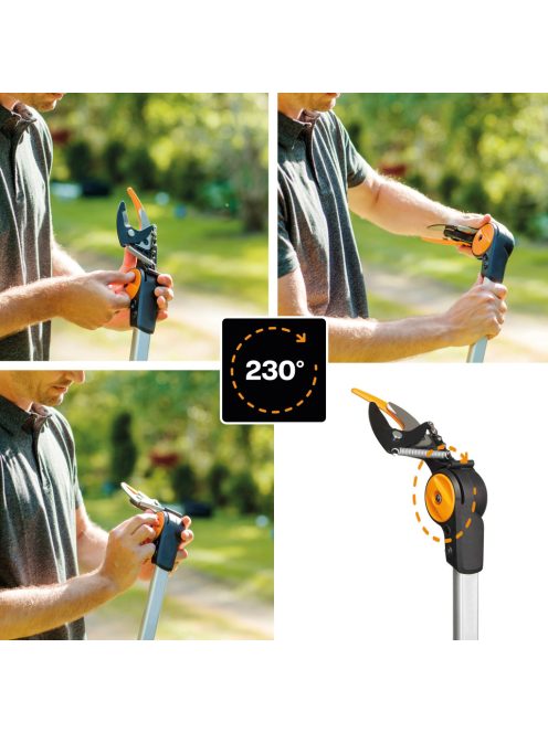 Fiskars PowerGearX™ teleszkópos magassági ágvágó UPX86 - 25 év garanciával  (1023624)