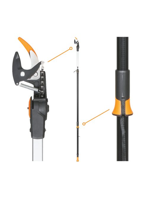 Fiskars PowerGearX™ teleszkópos magassági ágvágó UPX86 - 25 év garanciával  (1023624)