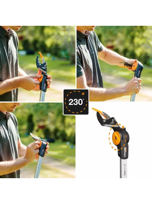 Fiskars PowerGearX™ UPX82 magassági ágvágó (nem teleszkópos), bypass - 25 év garanciával