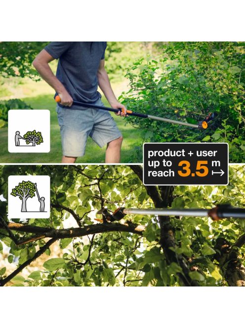 Fiskars PowerGearX™ magassági ágvágó UPX82 - 25 év garanciával (1023625)
