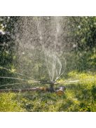 Fiskars Örvényes esőztető, fémből, kerekekkel (1023657)