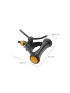 Fiskars Örvényes esőztető, fémből, kerekekkel (1023657) SÉRÜLT CSOMAGOLÁSÚ, HIBÁTLAN TERMÉK 1 DB