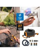 Fiskars Performance XL automata tömlőkocsi kerekekkel Q4  (1025933) - falra is szerelhető