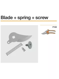 Fiskars Pótpenge, rugó és csavar P100 (1026279)