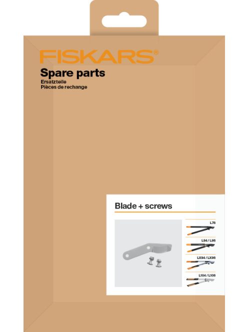 Fiskars Pótpenge és kiegészítőcsavarok L104, L108, LX94, LX98, L78, L94, L98 (1026285)