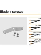 Fiskars Pótpenge és kiegészítőcsavarok L104, L108, LX94, LX98, L78, L94, L98 (1026285)