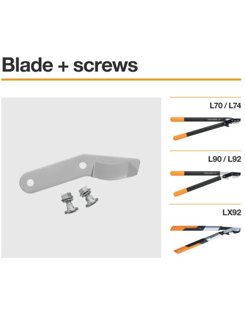 Fiskars Pótpenge és kiegészítőcsavarok L70, L74, L90, L92, LX92 (1026288)