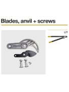 Fiskars Pótpenge és kiegészítőcsavarok L77 (1026292)