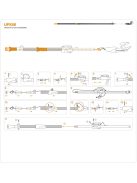 Fiskars Markolat- és zsinórkészlet a UPX86 magassági ágvágóhoz (1026296)