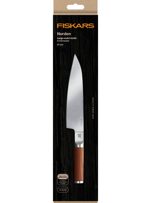 Fiskars Norden Szakácskés, nagy - 25 év garanciával