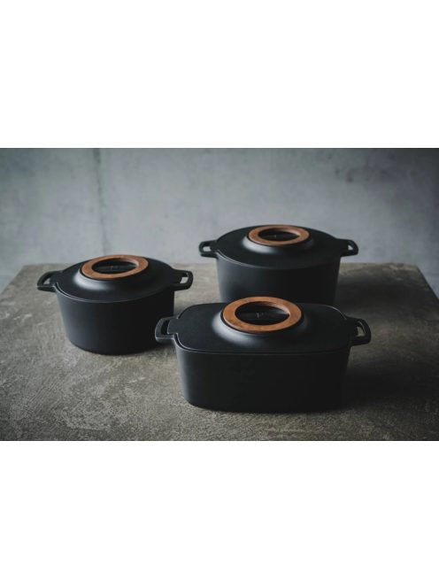Fiskars Norden™ öntöttvas edény (casserole), 4 L - 25 év garanciával