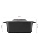 Fiskars Norden™ öntöttvas edény (casserole), ovális, 5 L - 25 év garanciával