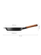 Fiskars Norden™ öntöttvas grill serpenyő, 26 cm - 25 év garanciával
