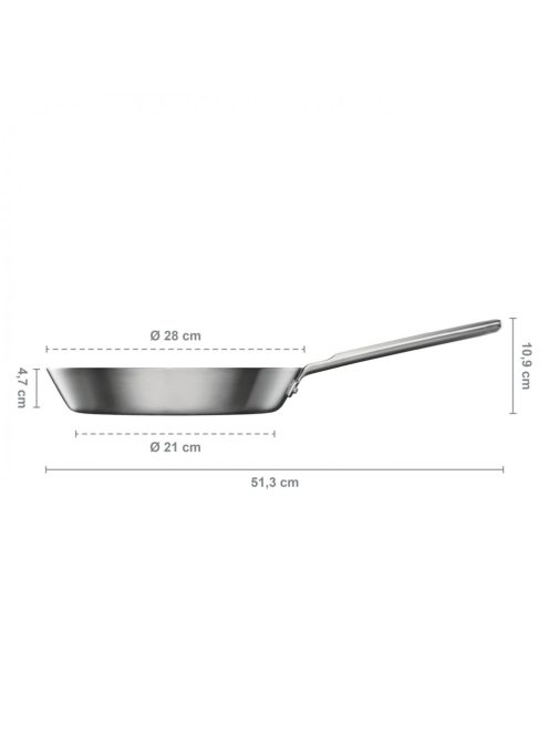 Norden serpenyő, 28 cm - 25 év garanciával