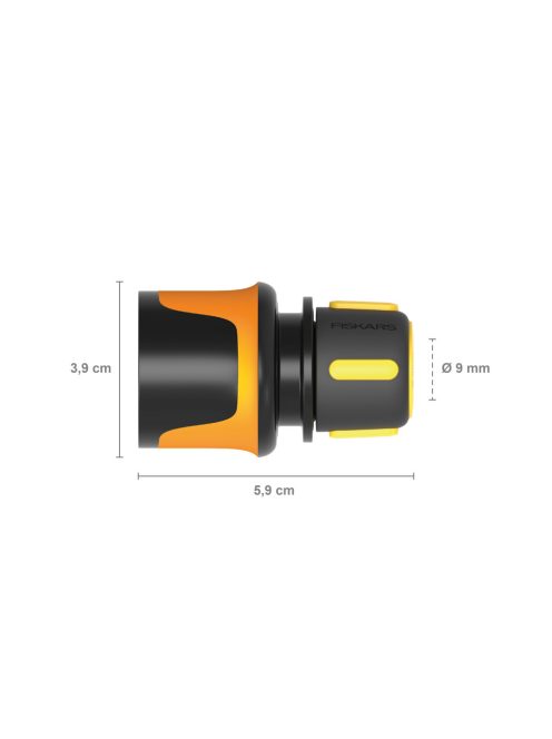Fiskars Tömlő-gyorscsatlakozó, 9 mm (3/8”) FLOW (1027071)