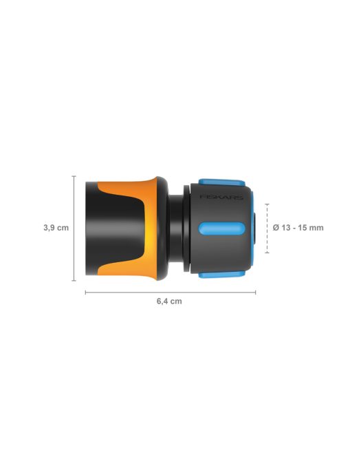 Fiskars Tömlő gyorscsatlakozó, 13-15 mm (1/2-5/8”) FLOW (1027072)