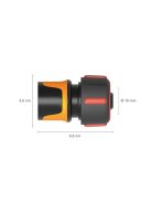 Fiskars Tömlő-gyorscsatlakozó, 19 mm (3/4”) LB (min 30) /csomagolás nélküli/ (1027075)