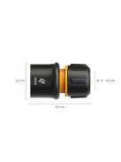 Fiskars Tömlő gyorscsatlakozó, 13-15 mm (1/2-5/8”) STOP LB (min 30) /csomagolás nélküli/ (1027083)