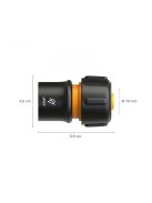 Fiskars Tömlő-gyorscsatlakozó, 19 mm (3/4”) STOP LB (min 30) /csomagolás nélküli/ (1027084)