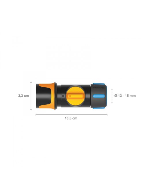 Fiskars Tömlőcsatlakozó, Be/Ki 13-15 mm (1/2-5/8”) (1027086)