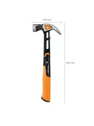 Fiskars PRO IsoCore™ általános kalapács, L, görbített (1027203)
