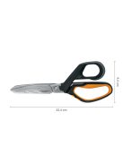 Fiskars PRO PowerArc™ Heavy Duty (ipari) olló, 21 cm (1027204)