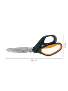 Fiskars PRO PowerArc™ Heavy duty (ipari) olló, 26 cm (1027205)