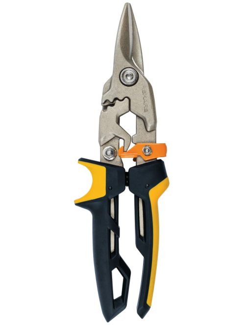 Fiskars PowerGear™ Aviation lemezvágó olló, egyenes (1027207)