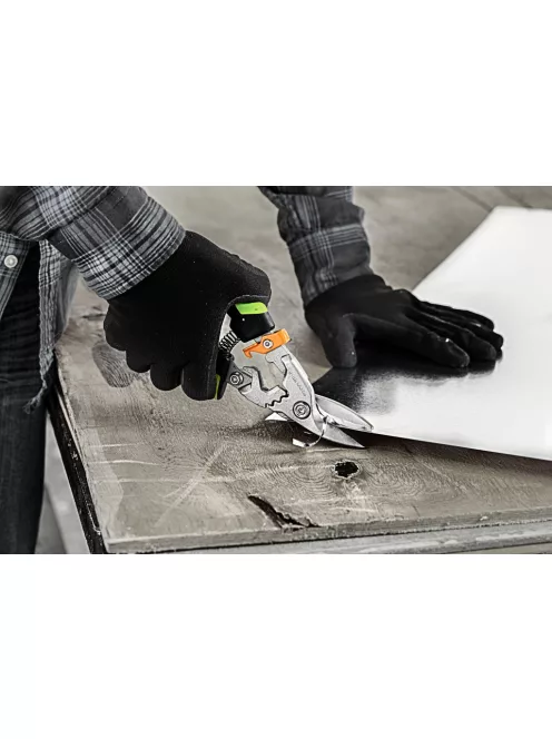 Fiskars PRO PowerGear™ Aviation lemezvágó olló, jobb (1027208)