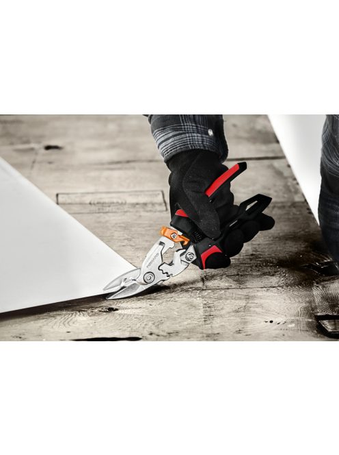 Fiskars PowerGear™ Aviation lemezvágó olló, bal (1027209)