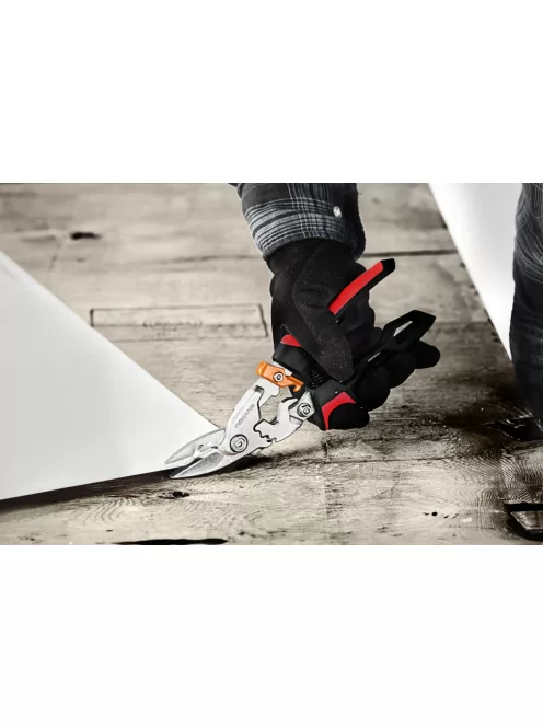 Fiskars PRO PowerGear™ Aviation lemezvágó olló, bal (1027209)