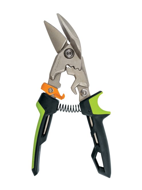 Fiskars PowerGear™ Aviation lemezvágó olló offset, jobb (1027210)