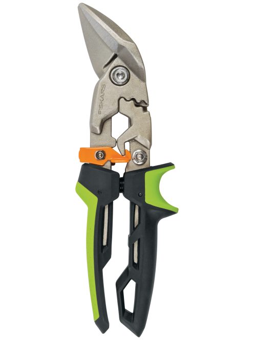 Fiskars PowerGear™ Aviation lemezvágó olló offset, jobb (1027210)