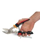 Fiskars PowerGear™ Aviation lemezvágó olló offset, bal (1027211)