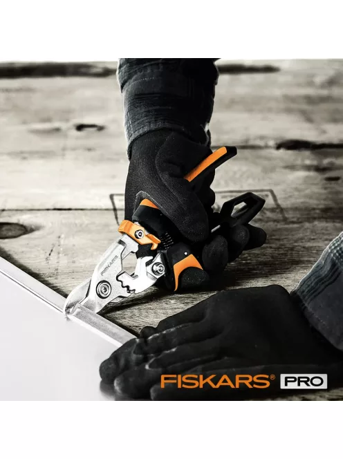 Fiskars PRO PowerGear™ Aviation lemezvágó olló bulldog (1027212)