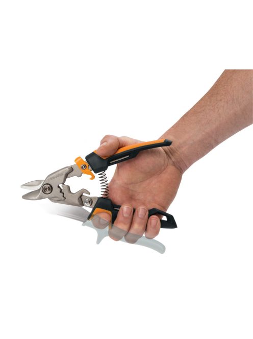 Fiskars PowerGear™ Aviation lemezvágó olló bulldog (1027212)