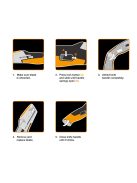 Fiskars PRO CarbonMax™ állítható tapétavágó kés (1027223)