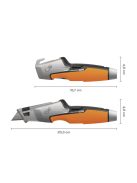 Fiskars PRO CarbonMax™ pengekés festőknek, festékes vödör nyitó funkcióval, csavarhúzóval (1027225) - Sérült csomagolású, hibátlan termék