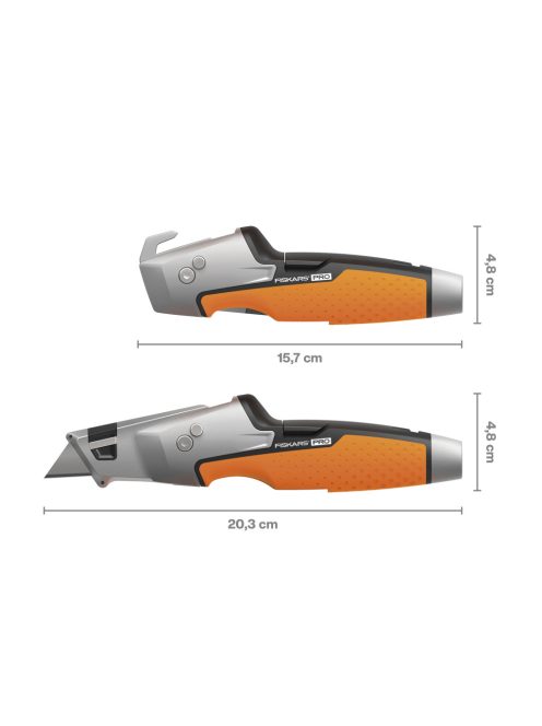 Fiskars PRO CarbonMax™ pengekés festőknek, festékes vödör nyitó funkcióval, csavarhúzóval (1027225) - Sérült csomagolású, hibátlan termék