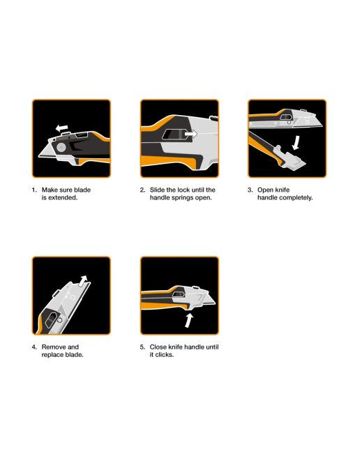 Fiskars CarbonMax™ gipszkarton kés (1027226)
