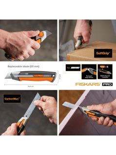 Fiskars PRO CarbonMax™ pengekés, 25 mm (1027228)