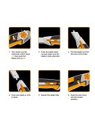 Fiskars CarbonMax™ pengekés, 25 mm (1027228)