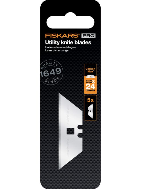 Fiskars Pótpengék CarbonMax™ pengekéshez, 5 darabos (1027229)