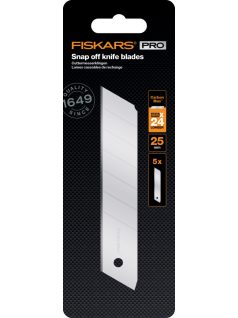   Fiskars Pótpengék CarbonMax™ pengekéshez, 25 mm, 5 darabos (1027233)