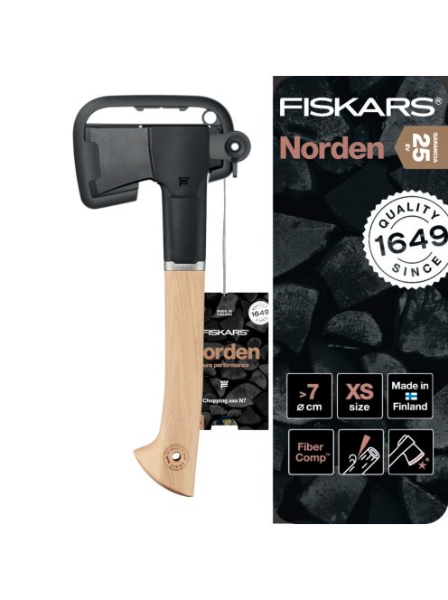 Fiskars Norden N7 kemping fejsze (1051142) - 25 év garanciával